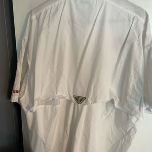 Auburn University Mens Columbia XXL PFG short sleeve shirt